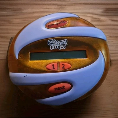 Juego electrónico portátil Hasbro Catch Phrase Junior Jr 2002 vintage ~ funciona Foto 1 de 3