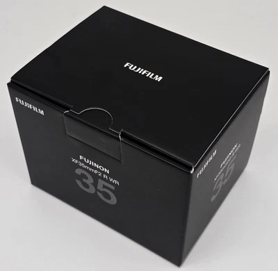 FUJIFILM Fujinon XF 35mm f/2 R WR - schwarz
