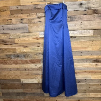 Roberta Dress Women’s NWT Size 13, Blue, Strapless Orig. $95, Prom, Wedding - Image 1 of 4