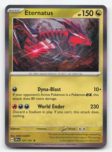 Pokemon Eternatus 141/191 Holo Rare SV08: Surging Sparks NM/LP - Picture 1 of 2