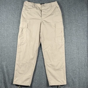 TRU-SPEC Hose Herren Medium Short Khaki BDU Ripstop Cargo Tactical Kordelzug - Bild 1 von 10