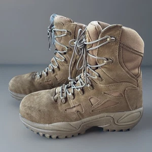 Reebok Rapid Response Kampfstiefel Herren 5,5 Damen 7,5 Stahlkappe Reißverschluss Seiten - Bild 1 von 12