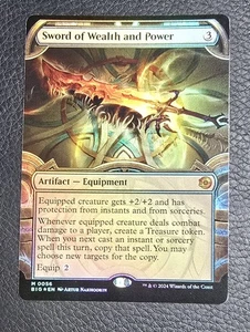 Sword of Wealth and Power (Showcase) Outlaws of Thunder Junction: Foil Big Score - Picture 1 of 2