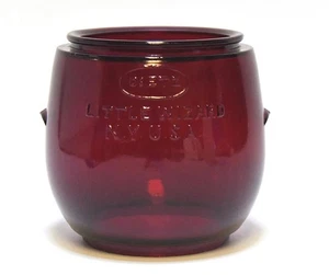 VINTAGE DIETZ LITTLE WIZARD LOC-NOB 11N ROSSO RUBINO RICAMBIO LANTERNA GLOBO OBIETTIVO - Foto 1 di 5