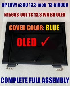 For HP Envy x360 13-bf000 AMOLED Touch screen Display FULL Assembly N15663-001 - Picture 1 of 2