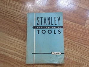 Stanley Tools Catalog No 34 1955 Edition - Picture 1 of 8