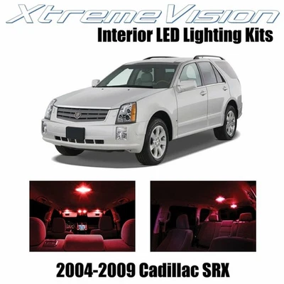 LED interior XtremeVision para Cadillac SRX 2004-2009 (12 PIEZAS) rojo Foto 1 de 4