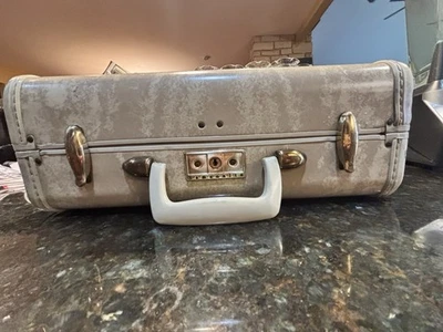 Maleta Tren Maleta Samsonite Shwayder 4521 De Colección - Beige Mármol - 21x7x15 Foto 1 de 4