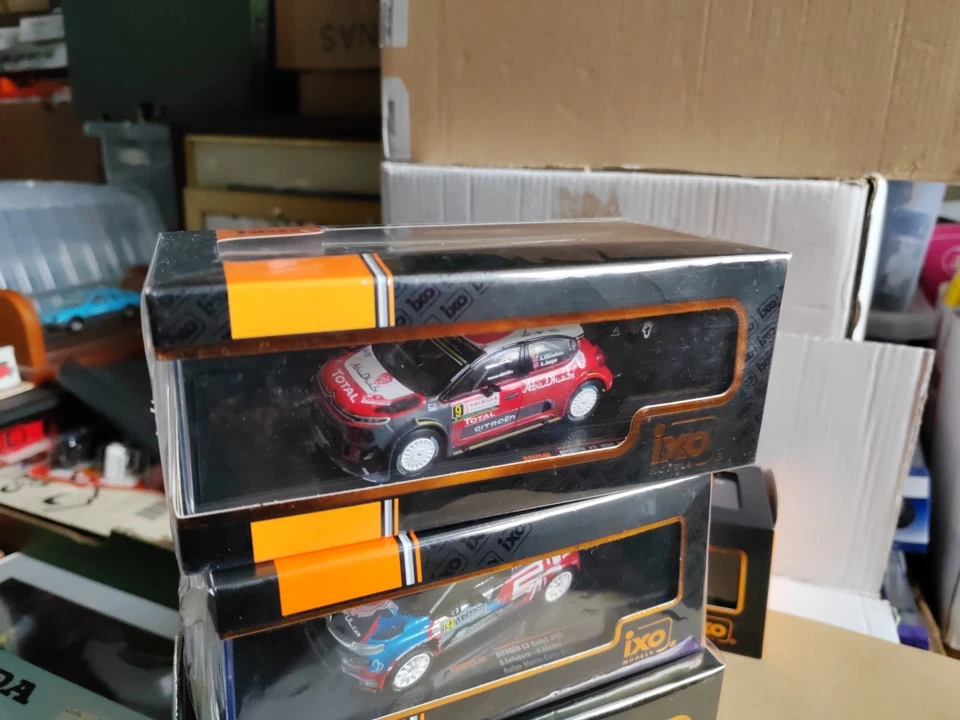 1/43 Modelo Ixo Ram640 Citroen C3 Wrc #9 en caja Foto 1 de 1