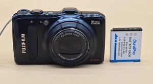 Fujifilm Digital Camera FinePix F550 EXR 16.0MP Black Tested - Picture 1 of 11