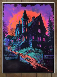 Haunted House Poster 18 x 24 Zoll - Bild 1 von 1