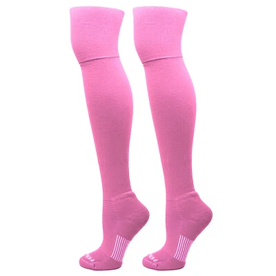 MK Socks Extreme Over the Knee Sports Socks - Bubblegum Pink - Image 1 of 2