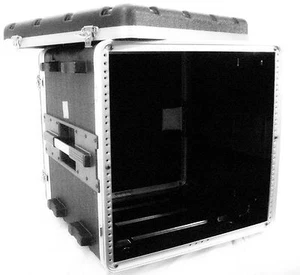 Rack Case 10U Space 19" wide Light Weight Amp DJ ABS 16.5" Deep Shell, w Screws - Picture 1 of 3