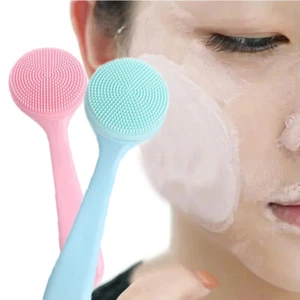 Blackhead Remove Soft Silicone Skin Care Exfoliating Face Clean Brush Massage - Picture 1 of 14
