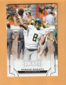 Marcus Mariota Oregon Ducks 2015 Leaf Draft #81 Honolulu Hawaii 7U - Imagen 1 de 2