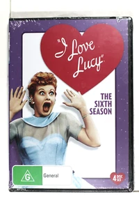 I Love Lucy : The Sixth Season 6 - Lucille Ball : 4 DVD Set Region 4 New Sealed - Picture 1 of 3