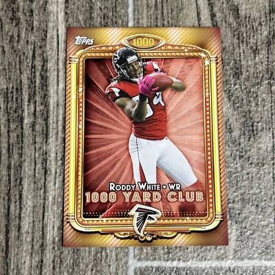 2013 Topps 1000 Yard Club Roddy White #15 Atlanta Falcons - Image 1 of 2