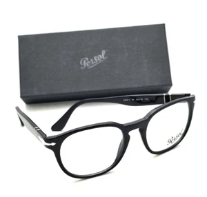 New Persol 👓 Reading Glasses 3283-V 95 52-19 145 Black & Silver Frames Readers - Picture 1 of 17