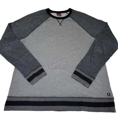 Tony Hawk Shirt Sweater Mens Large Gray Size Long Sleeve Pullover NEW Comfort - Image 1 of 4