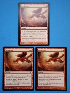 3x Artillerize New Phyrexia 2011 Mtg Magic Card Instant Red Mountain 79 - Picture 1 of 4