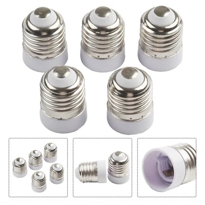 5X E27 To E17 Light-Bulb Adapters Candelabra Chandelier Convert Sockets LED - Image 1 of 4