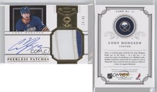 2011-12 Panini Dominion Peerless /40 Cody Hodgson #10 RPA Rookie Patch Auto RC