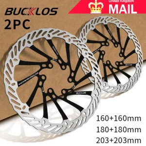 1/2PCS Brake Disc Rotor 160 180 203 G3CS MTB Dirt Bicycle Mtb 6 Bolt For Shimano - Picture 1 of 16