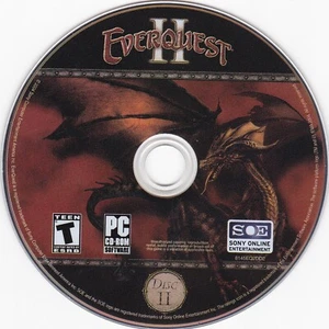 Everquest II Disc II (PC CD-ROM, 2004, Sony Entertainment) *DISC ONLY* - Picture 1 of 2
