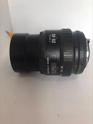 PENTAX-F ZOOM CAMERA LENS - 28-80mm - 1:3.5-4.5 ( NO LENS CAP) - Image 1 of 4