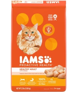 Iams Proactive Health Chicken Dry Cat Food, 22 Lb Bag - Picture 1 of 10