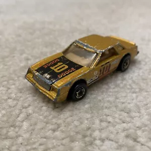 Hot Wheels Dodge 10 Mirada Stocker Gold Tan Diecast Toy Car 1980 Vintage Mattel - Bild 1 von 11