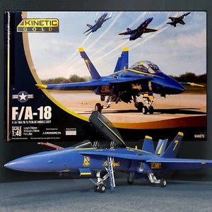KINETIC GOLD 48073 1/48 F/A-18A/B/C/D BLUE ANGELS KIT - Picture 1 of 6