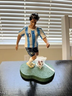 莱昂内尔·梅西 阿根廷 2023 6 英寸高人偶散装无英尺邮票全新无盒 — 第 1/4 张图片