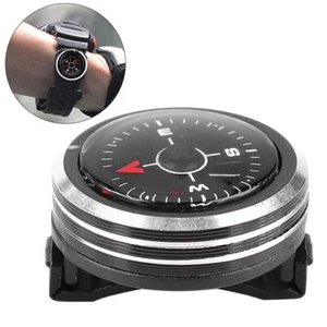 Slide on 25MM Watch Wrist Band Strap Compass Outdoor Waterproof Tool Protector - Picture 1 of 11
