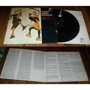 MUSIQUE ARABO-ANDALOUSE PANIAGUA HARMONIA MUNDI HM 389 AUDIOPHILE FRANCE LP 77' - Imagen 1 de 1