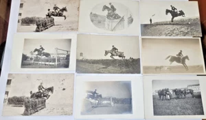 Lot 9 Ansichtskarten 1911 alte FOTOS MILITÄR SOLDATEN PFERD - PFERD Thaon Revel - Bild 1 von 10