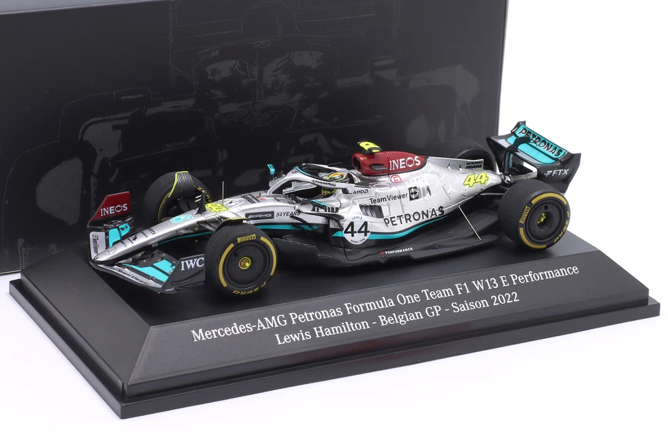 Lewis Hamilton Mercedes-AMG F1 W13 #44 Belgien GP Formel 1 2022 1:43 Spark - Bild 1 von 1
