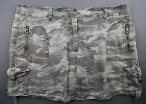 Falda de carga para mujer Faded Glory camuflada verde talla 18 (MSR 37x2) - Imagen 1 de 8
