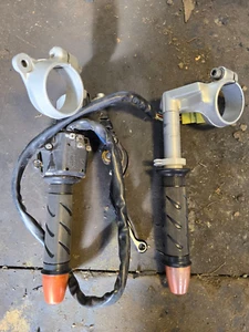 SUZUKI GSXR 750 K1 K2 K3 1000 K1 K2 CLIP ONS HANDLE BARS LEFT RIGHT 50mm - Picture 1 of 2
