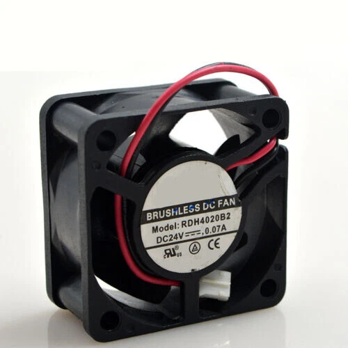 RDH4020B2 40*40*20MM 4CM 24V 0.07A 2Pin Cooling Fan - Image 1 of 1