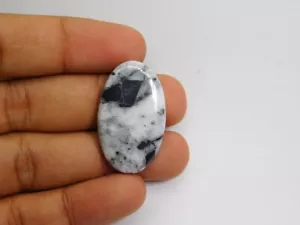 Piedra preciosa suelta cabujón turquesa 100 % natural de primera calidad 30 quilates. ME-4548 - Imagen 1 de 4