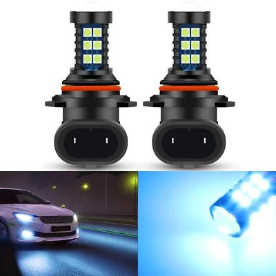 9005 9006 HB3 HB4 LED Bulbs Ice Blue H10 Xtreme Super Bright Fog Light or - Image 1 of 4