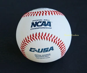 RAWLINGS OFFICIAL NCAA C-USA CONFERENCE BASEBALL FLAT SEAM FSR1NCAA-CUSA - Bild 1 von 2