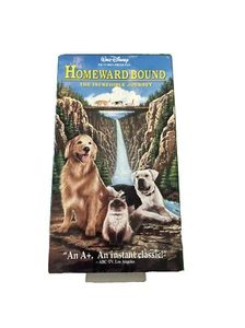 Walt Disney Homeward Bound: The Incredible Journey (VHS, 1993) - Picture 1 of 5