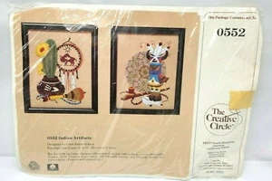 The Creative Circle 0552 Indian Artifacts 8x10 Each 1988 - Picture 1 of 4