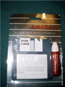 NEU Professioneller 3,5" Diskettenlaufwerksreiniger mit Lösungskit & CD Reiniger NEU - Bild 1 von 1