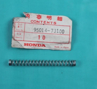 Muelle varilla freno Honda 95014-73100 NOS (1 pieza) Foto 1 de 2