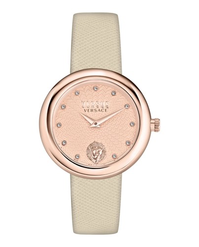 Orologio Versus Versace Donna VSPEN3821 Lea Oro Rosa IP Cristalli 35mm Pelle