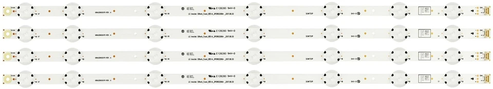 Tiras de luz trasera UDULED0GS079 (4) para Sanyo FW50D48F DS1 Foto 1 de 1