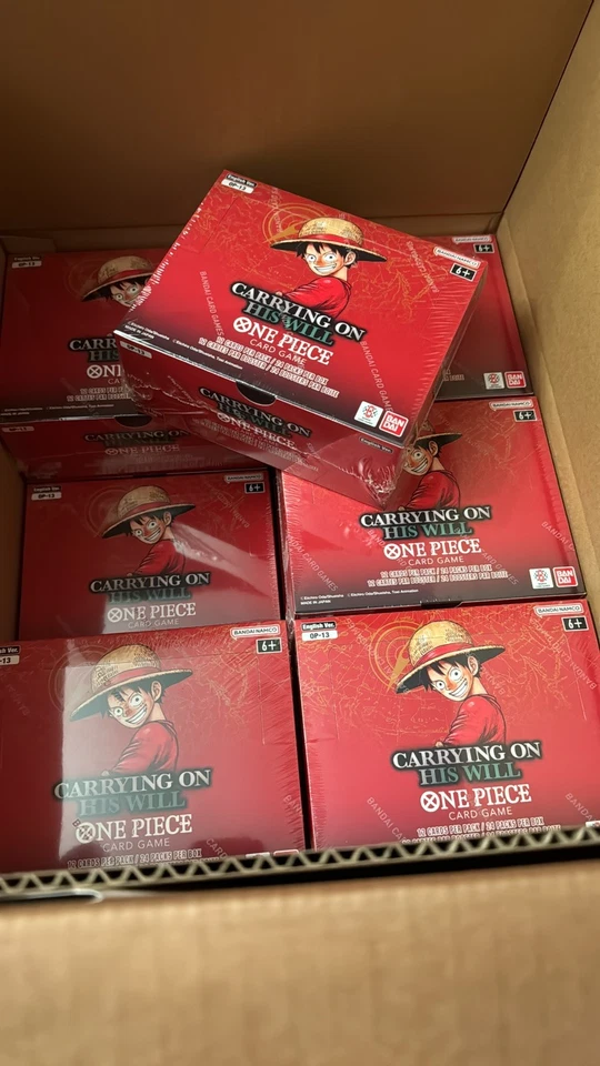 One Piece Card Game - Carrying on his Will OP13 ENG Booster Display - Bild 1 von 1
